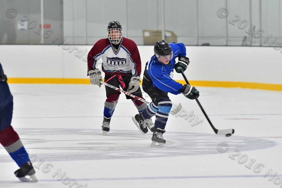 Wheaton College Men\'s Ice Hockey vs Middlesex Community College. - Photo By: KEITH NORDSTROM